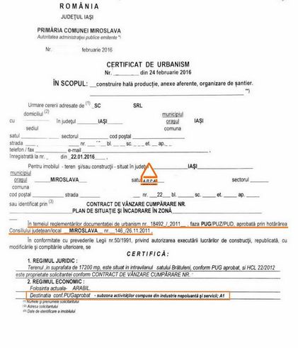 Teren intravilan industrial - 3455 mp - 20655 mp , Zona Metro , E 58-4