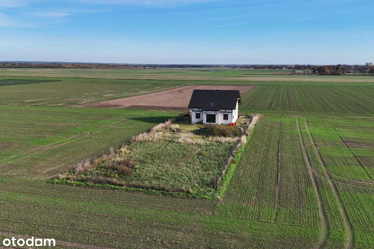 Goliszów k.Chojnowa – dom stan surowy zamknięty, działka w MPZP: MN/U-1