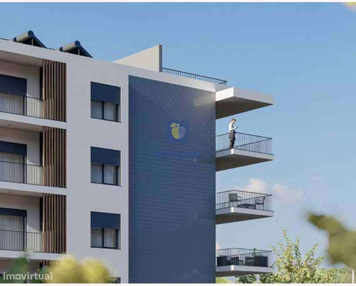 Apartamento T2 novo  no centro de Pombal com garagem e elevador-16