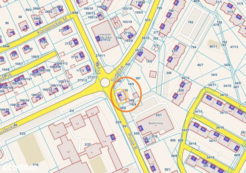 Dom/Teren inwestycyjny na sprzedaż, Nysa ul. Prusa-3