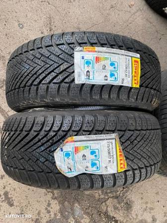 vand 2 anvelope 215/50/17 pirelli de iarnă noi - 1