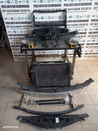 Trager Calandru Fata Complet Armatura Radiator GMV Grila Bmw Seria 7 F01 F02 F03 F04 Trager Complet Bmw F01 F02 Dezmembrez Bmw F01 Seria 7 - 1