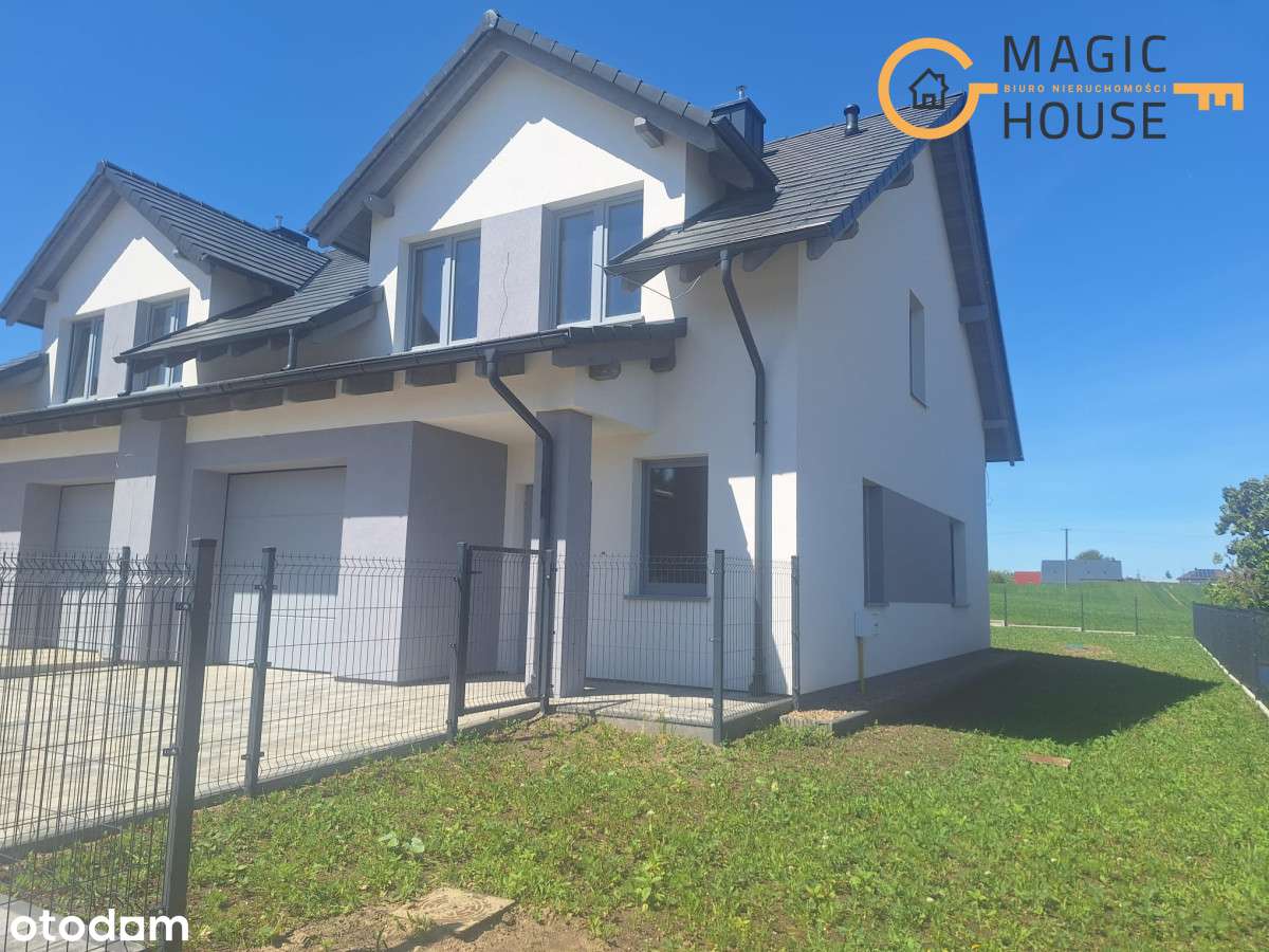 Bliźniak 4 sypialnie, duży słoneczny ogród Banino - Pełny obrazek: 5/15