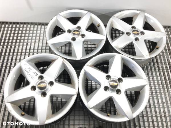 FELGI ALUMINIOWE KOMPLET 17 7J 4X114 ET49  ŚRODEK CENTR. 56,6 CHEVROLET - 1