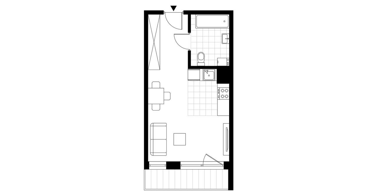 Ultradom | mieszkanie 1-pok. | M181 - Pełny obrazek: 5/10