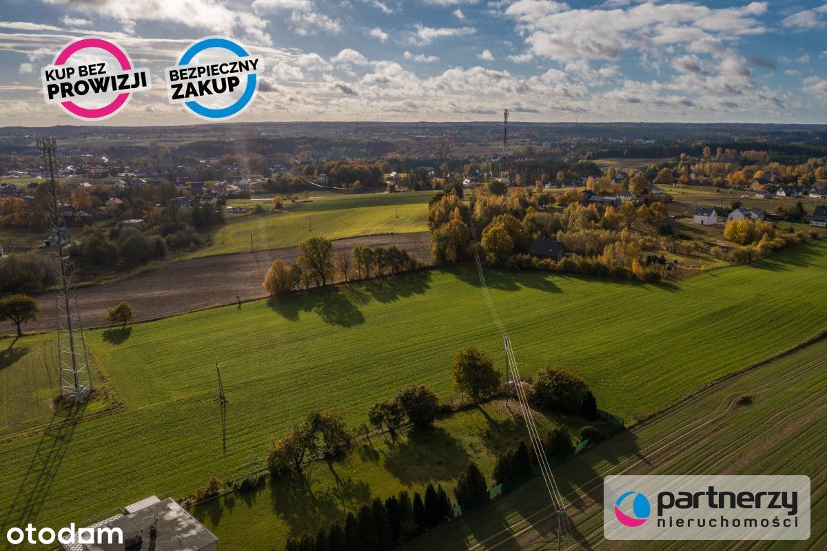 Działka budowlana 1020 m2 blisko lasu i jeziora