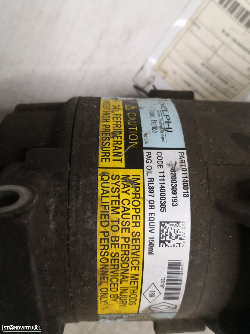 Compressor Do Ar Condicionado Renault Laguna Ii (Bg0/1_) - 2