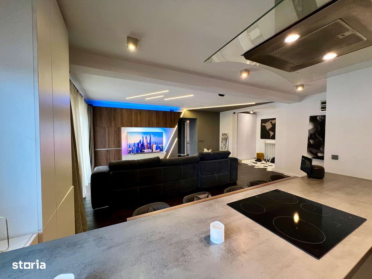 De vanzare apartament premium  3 camere cu  terasa si balcon cu view - Imagine principală: 5/18