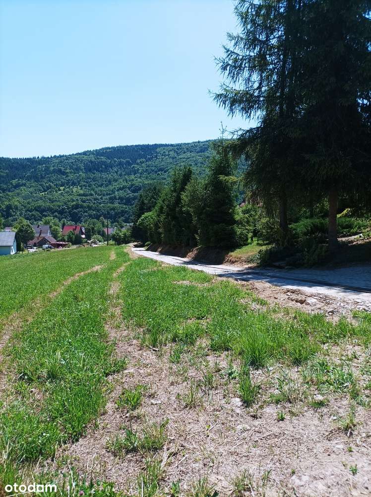 Piękna, widokowa działka budowlana przy strumyku - Pełny obrazek: 5/13