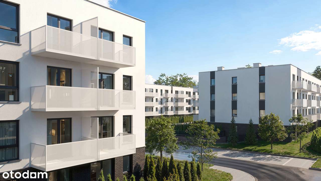 1-pokojowe mieszkanie 66m2 + 2 balkony