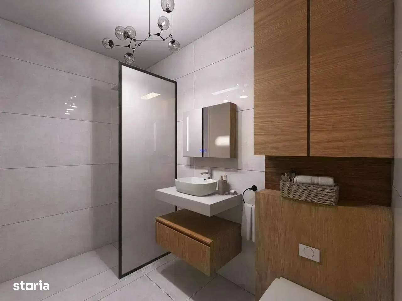 Ap 2 camere / geam la baie/ etaj 2 din 3 / est / 15 min Metrou 1 Dec-11