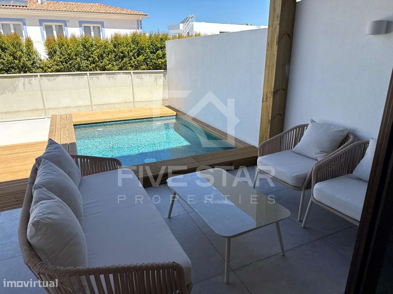 T3 Novo - Jardim e piscina privativa - Porto Covo Village-4