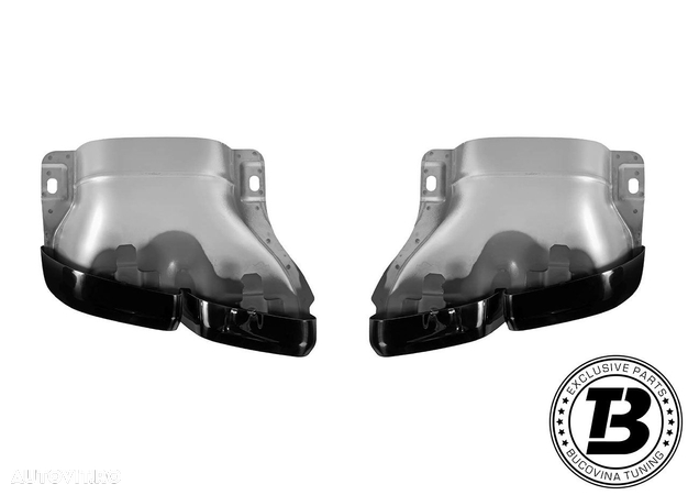 Difuzor Bara Spate cu Ornamente compatibil cu Mercedes GLC C253 63 Design - 9