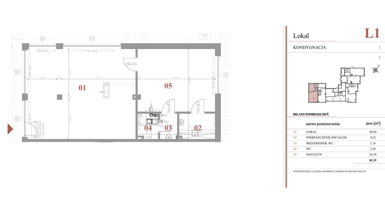 Najlepszy lokal w tej inwestycji, Warszawska, parter, narożny - Pełny obrazek: 3/10