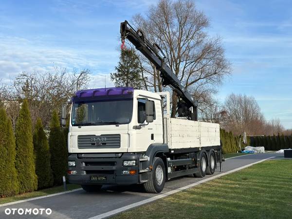 MAN TGA 24.410 6x4 HIAB MANUAL - 2