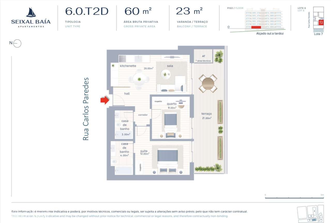 Excecional Apartamento T2- Empreendimento Seixal Baía-10