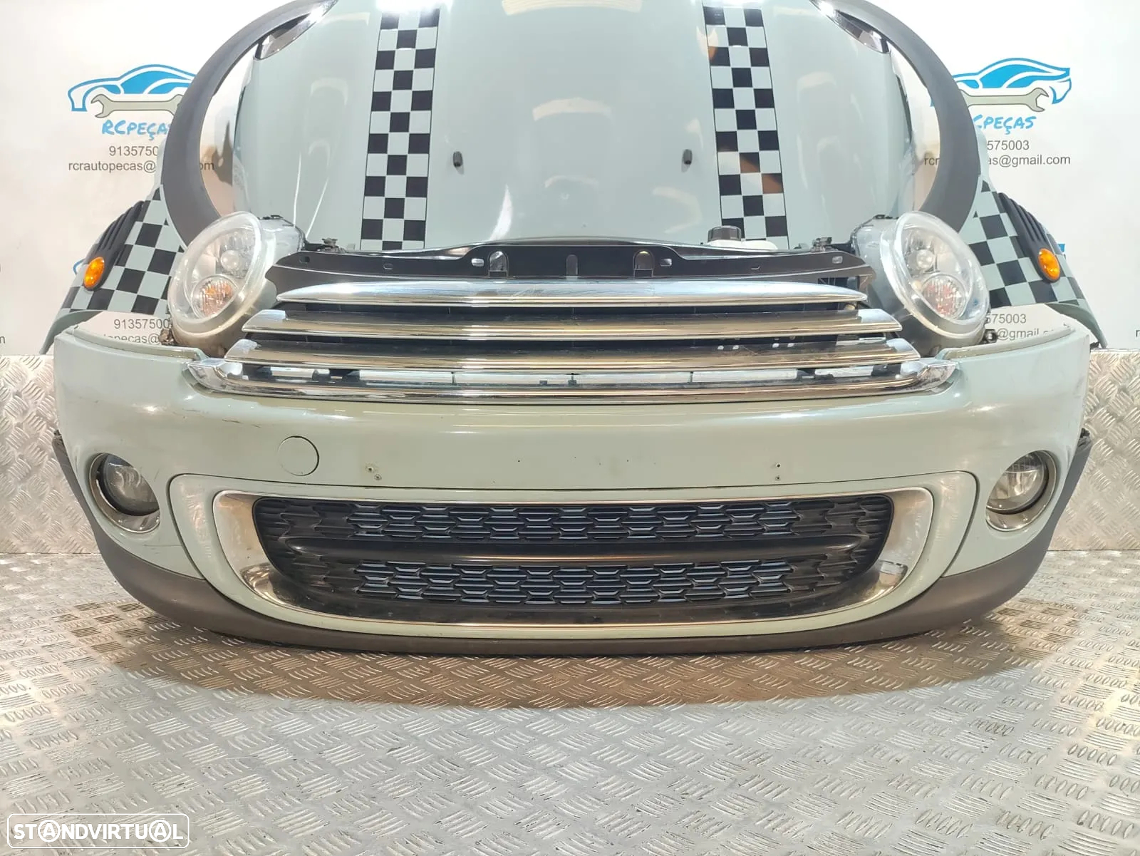 Frente Completa Mini Cooper D R56 ONE LCI Fase II 2 FACELIFT - 4