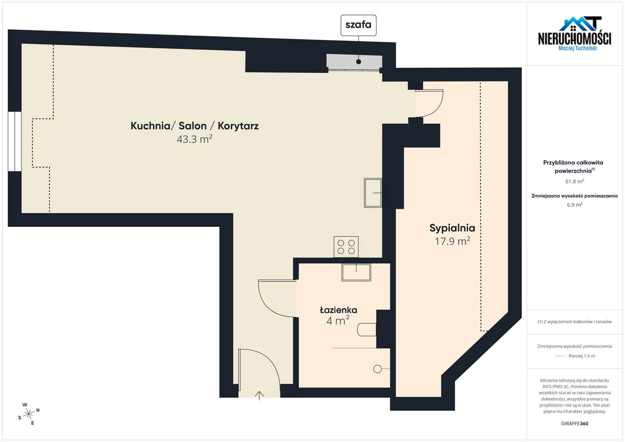 Apartament z widokiem na Wisłę | Kamienica z windą-16