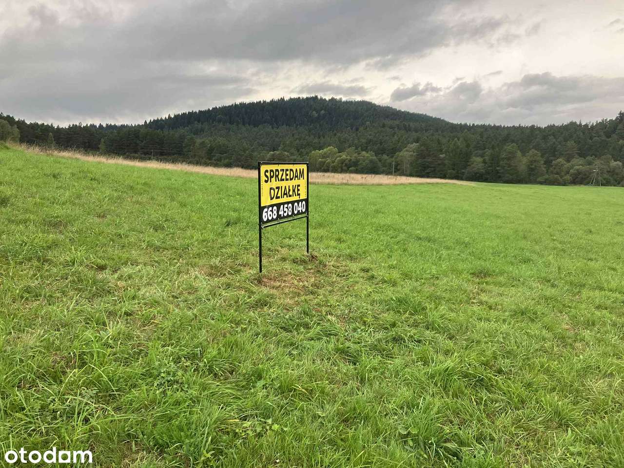 Widokowa działka budowlana w Bieszczadach-17