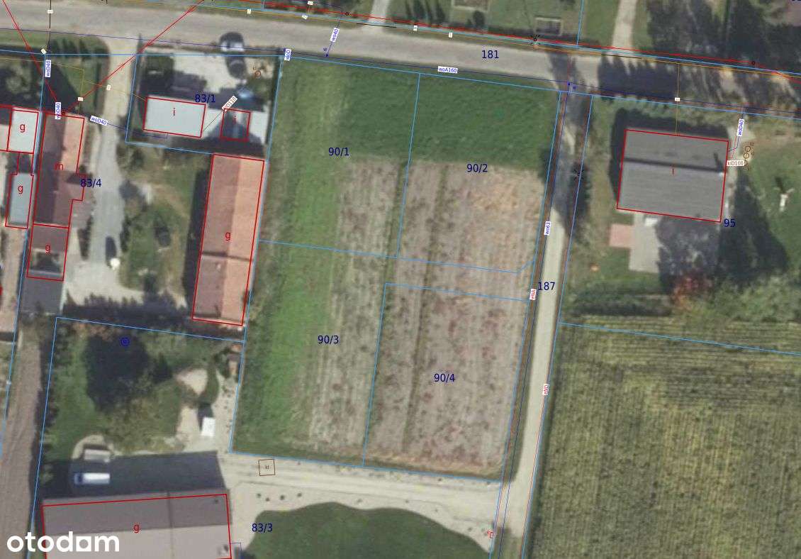 Działka budowlana Kanclerzowice (Żmigród) - Pełny obrazek: 1/3