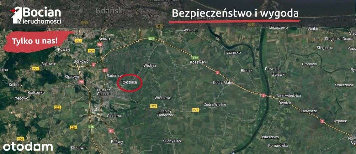 Kompleks działek z dobrym dojazdem do Trójmiasta! - Pełny obrazek: 5/6