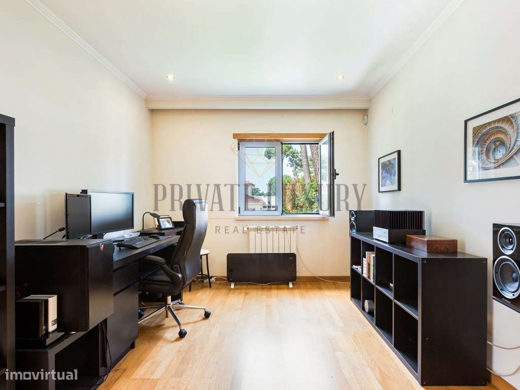 Moradia T5 na Herdade da Aroeira: Primeira Linha de Golfe com Vista...-20