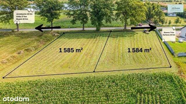 Działka budowlana Sławsko-9