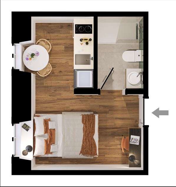 Estefânia ApartHotel - Oportunidade de Investimento com rentabilidade-20