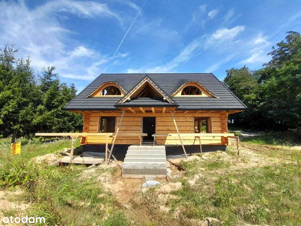 Dom z bali z malowniczym widokiem na góry! - Pełny obrazek: 3/14