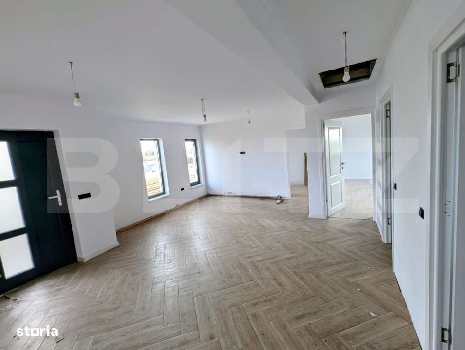 Casa practica si eleganta, 3 camere, living, 2 bai – Vorovesti - Imagine principală: 3/10