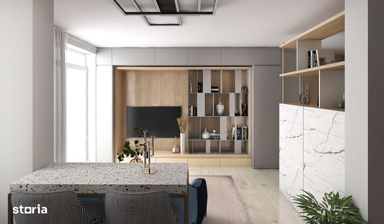 Garsoniera 36mp utili, balcon 6mp,  finisata, parcare inclusa-1