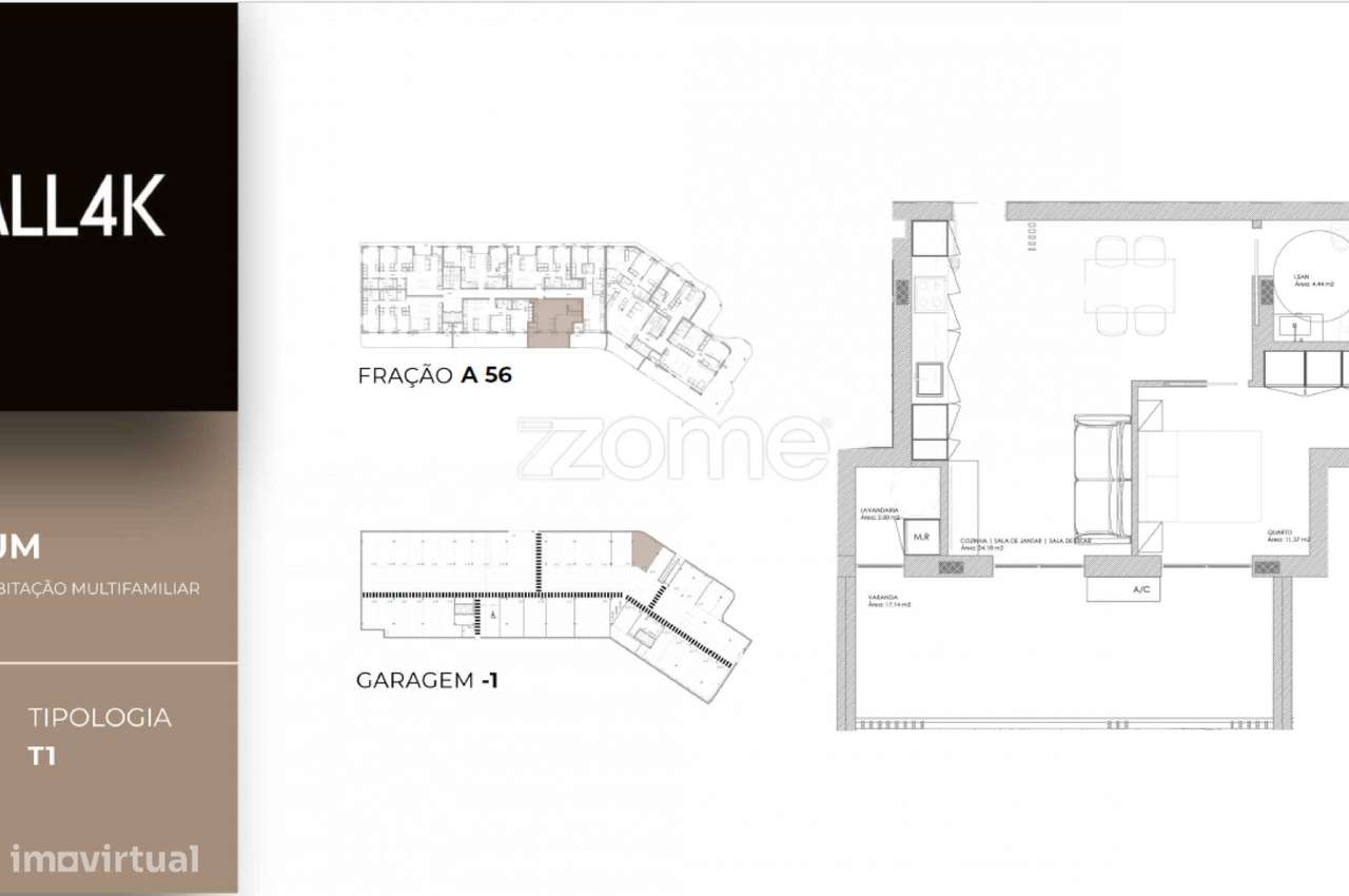 Apartamento T1 Em Construcao Em Oliveira Do Douro Vila Nova De Gai