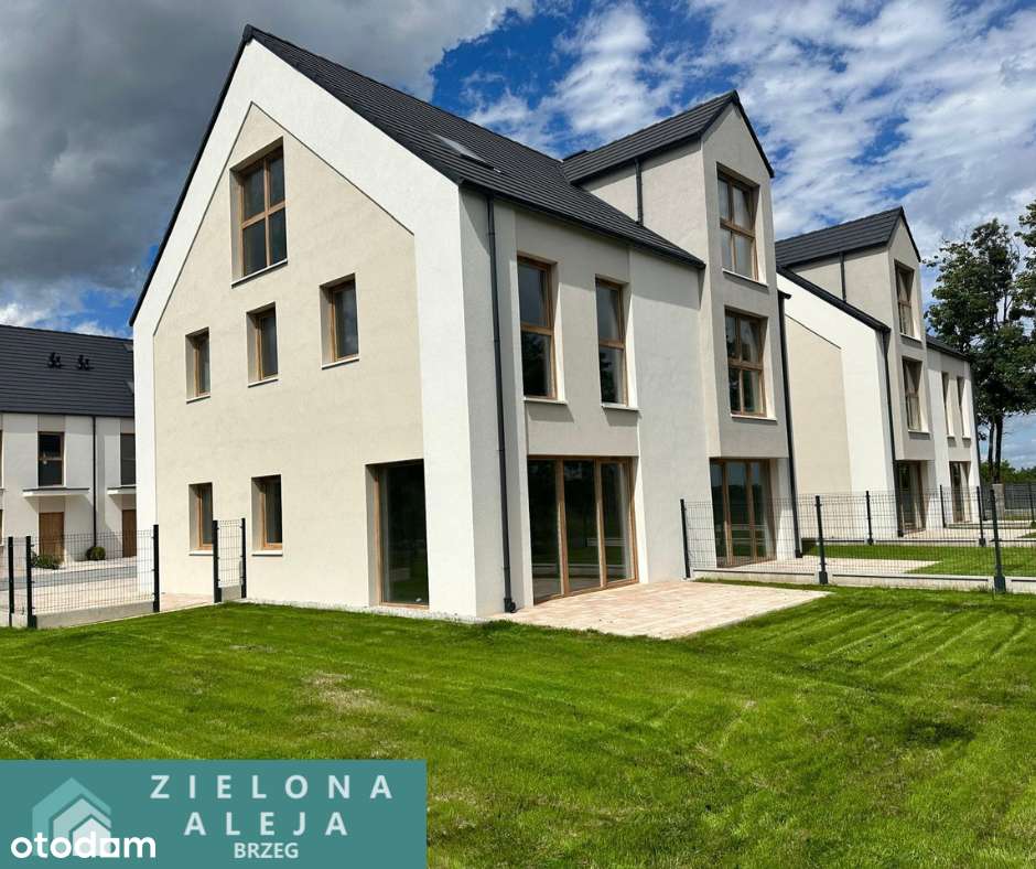 Dom wykończony pod klucz ZIELONA ALEJA Brzeg typ B-8