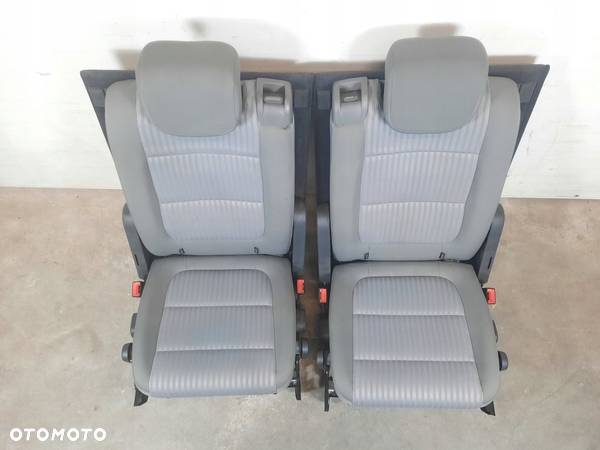 FOTELE 3 RZĄD VW SHARAN SEAT ALHAMBRA 7N 10- - 2