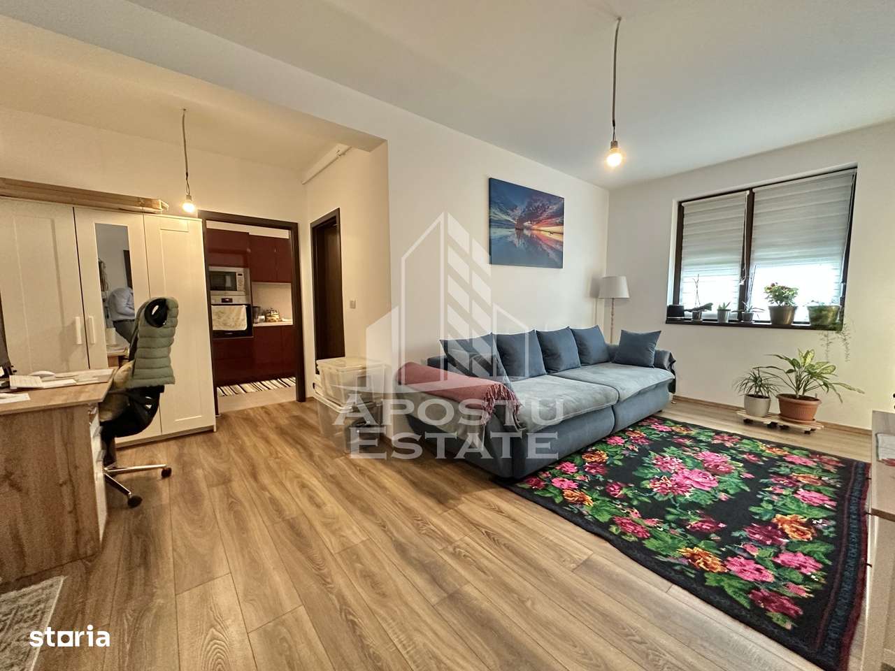Apartament cu 2 camere si gradina proprie de 50mp in Chisoda la asfalt - Imagine principală: 5/12
