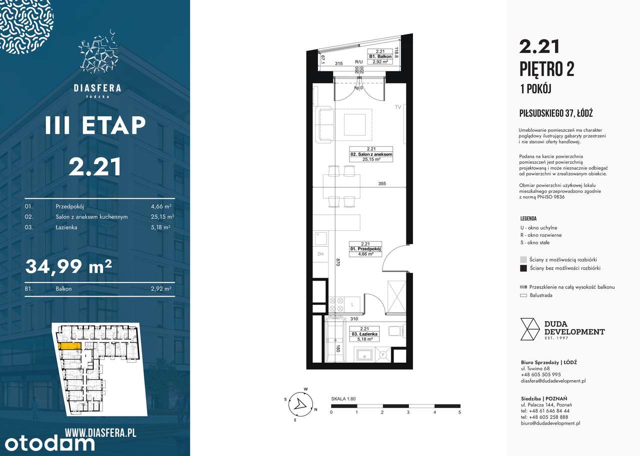 Kawalerka, świetna lokalizacja! 9.900 zł/m2!-5