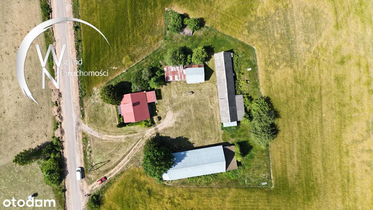 *Dom + budynki gospodarcze* piękne siedlisko-1