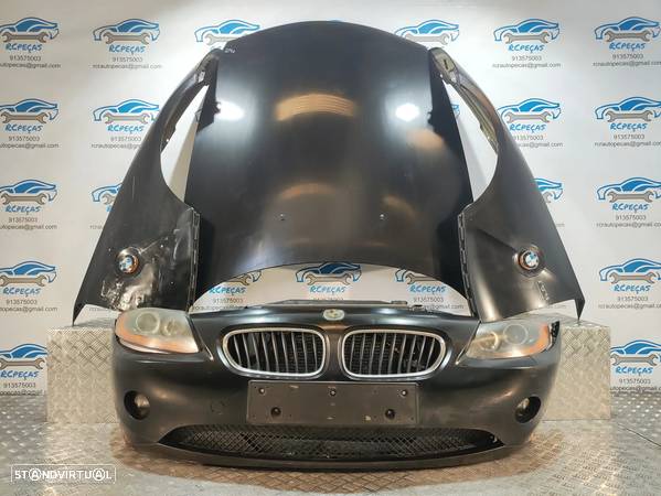 FRENTE COMPLETA BMW Z4 E85 ROADSTER CABRIO E86 COUPE CAPOT PARACHOQUES GUARDA-LAMAS OTICAS RADIADOR VENTILADOR FRENTE FIBRA REFORÇO - 5