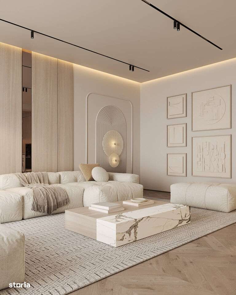 APARTAMENTUL FAMILIEI, 2 CAMERE DECOMANDAT DE 56 MP, BAIE CU GEAM,-12