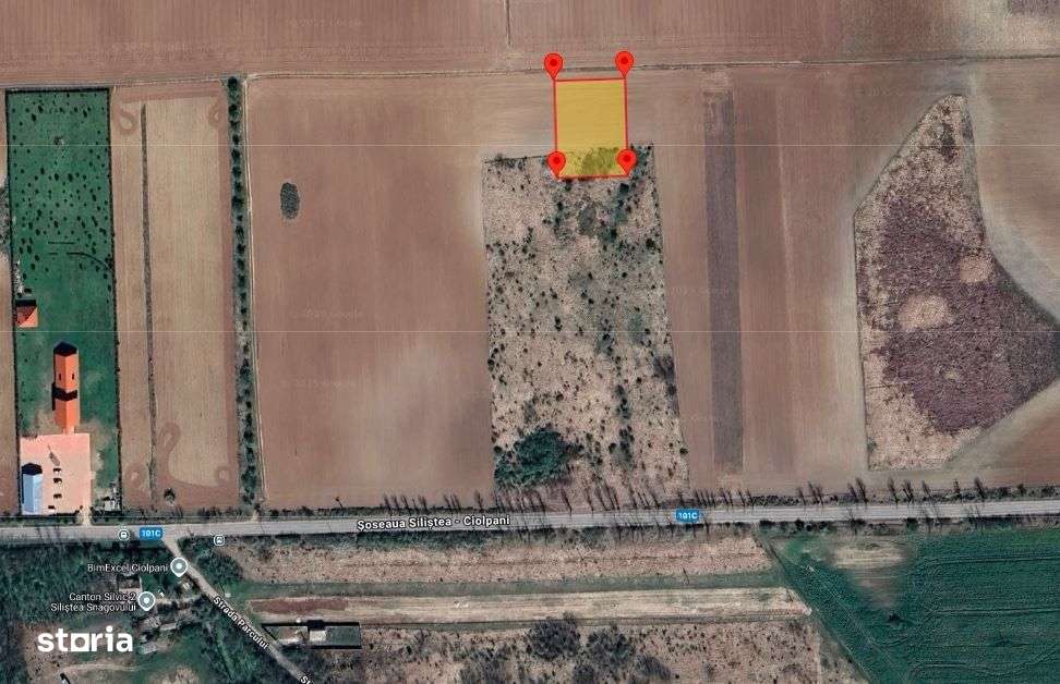 CIOLPANI- ILFOV, Teren intravilan - 2.500  mp - Imagine principală: 1/2