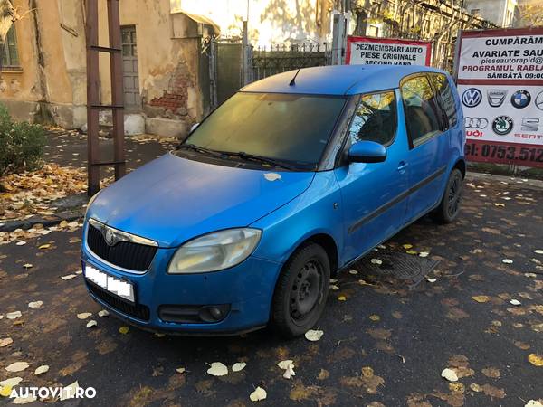 Dezmembrez Skoda Roomster 1.4 TDI bleo albastru 2006 - 2