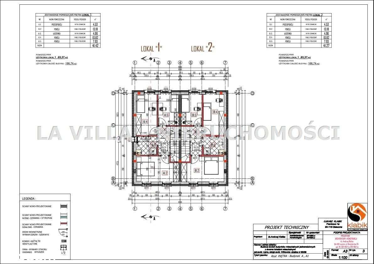Dom na sprzedaz, bez skosów Wilkowice k. Leszna - Pełny obrazek: 4/5