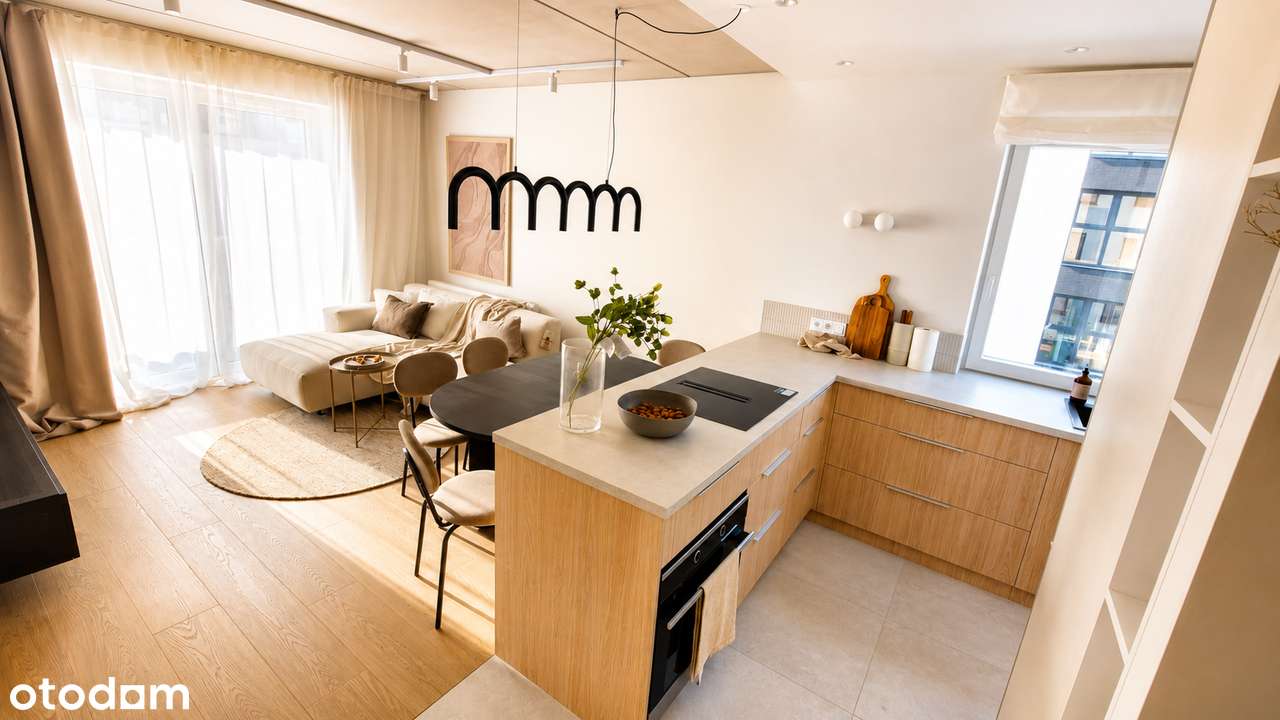 Nowoczesne 4-pokojowe mieszkanie 60 m² | 2 miejsca parkingowe | Balkon