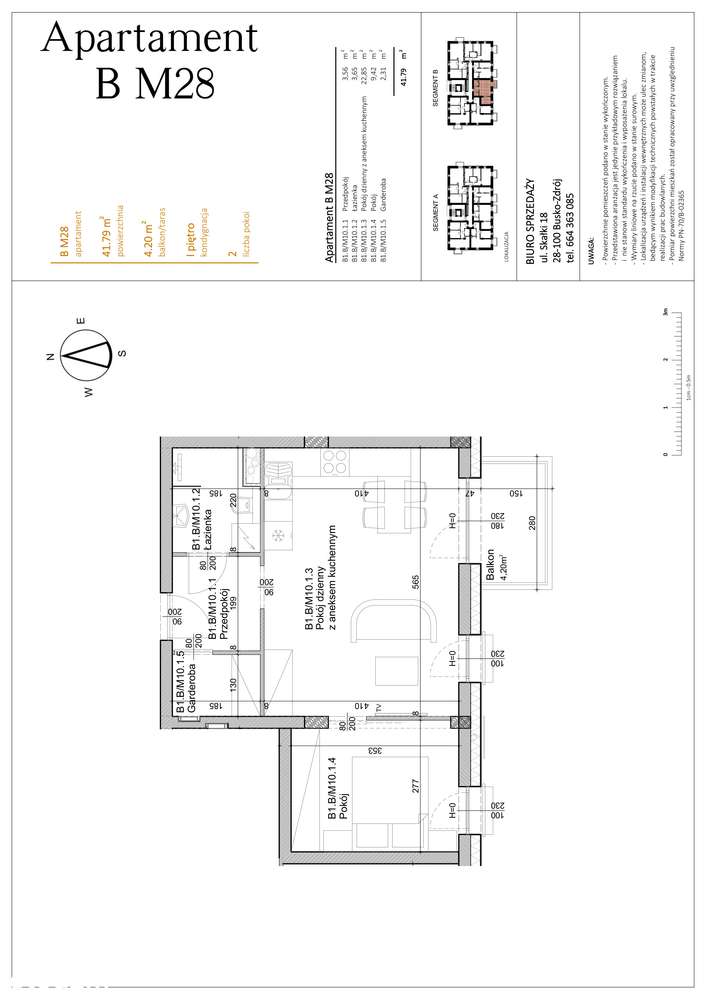 Południowe mieszkanie z przestronnym salonem, winda, strefa wypoczynku - Pełny obrazek: 4/4
