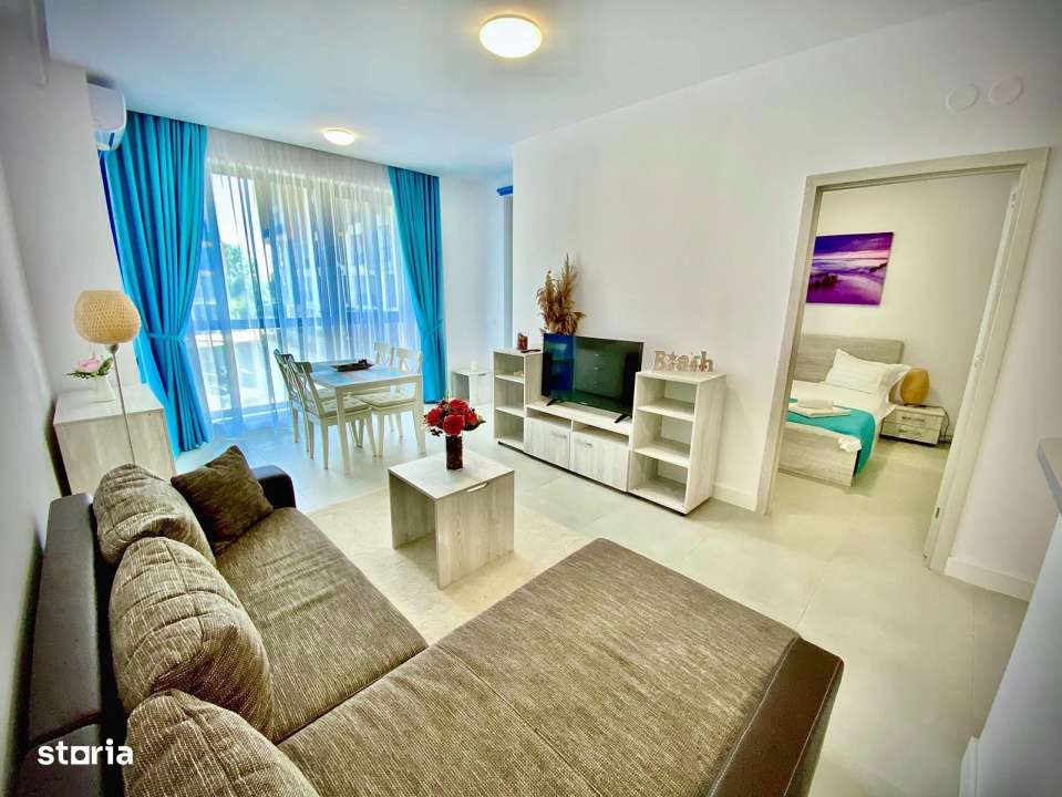 Com0%| Apartament modern– 50 mp utili – Complex Onix Mamaia Nord p - Imagine principală: 2/7