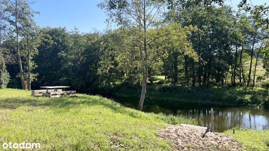 Dom na działce 5 tys M ze stawem i brzegiem Drwęcy-6