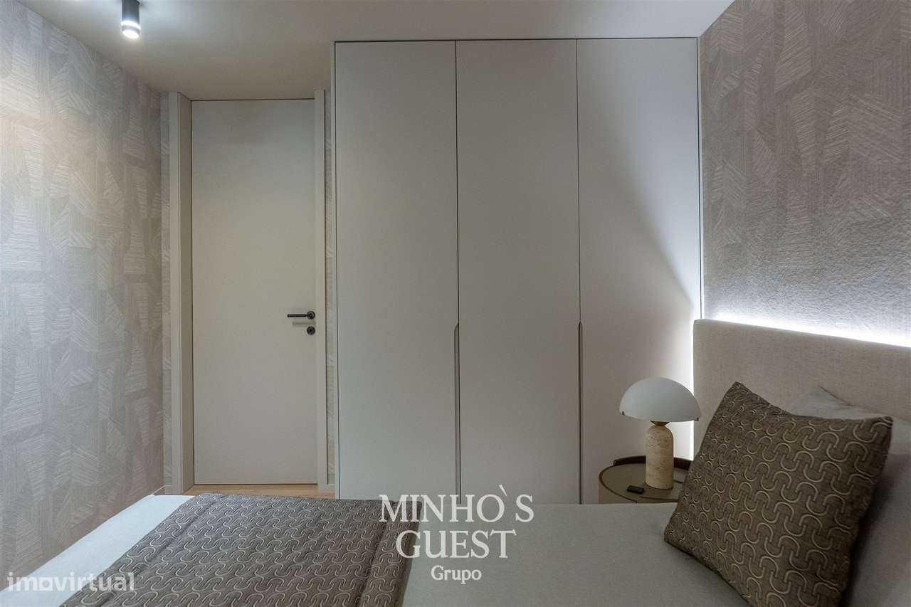 Apartamento T1 de Luxo c/ AC, Elevador e Garagem - Matosinhos-18