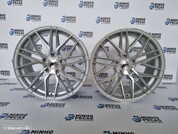 Jantes Japan Racing (JR28) em 18 Silver (5x120) - 1