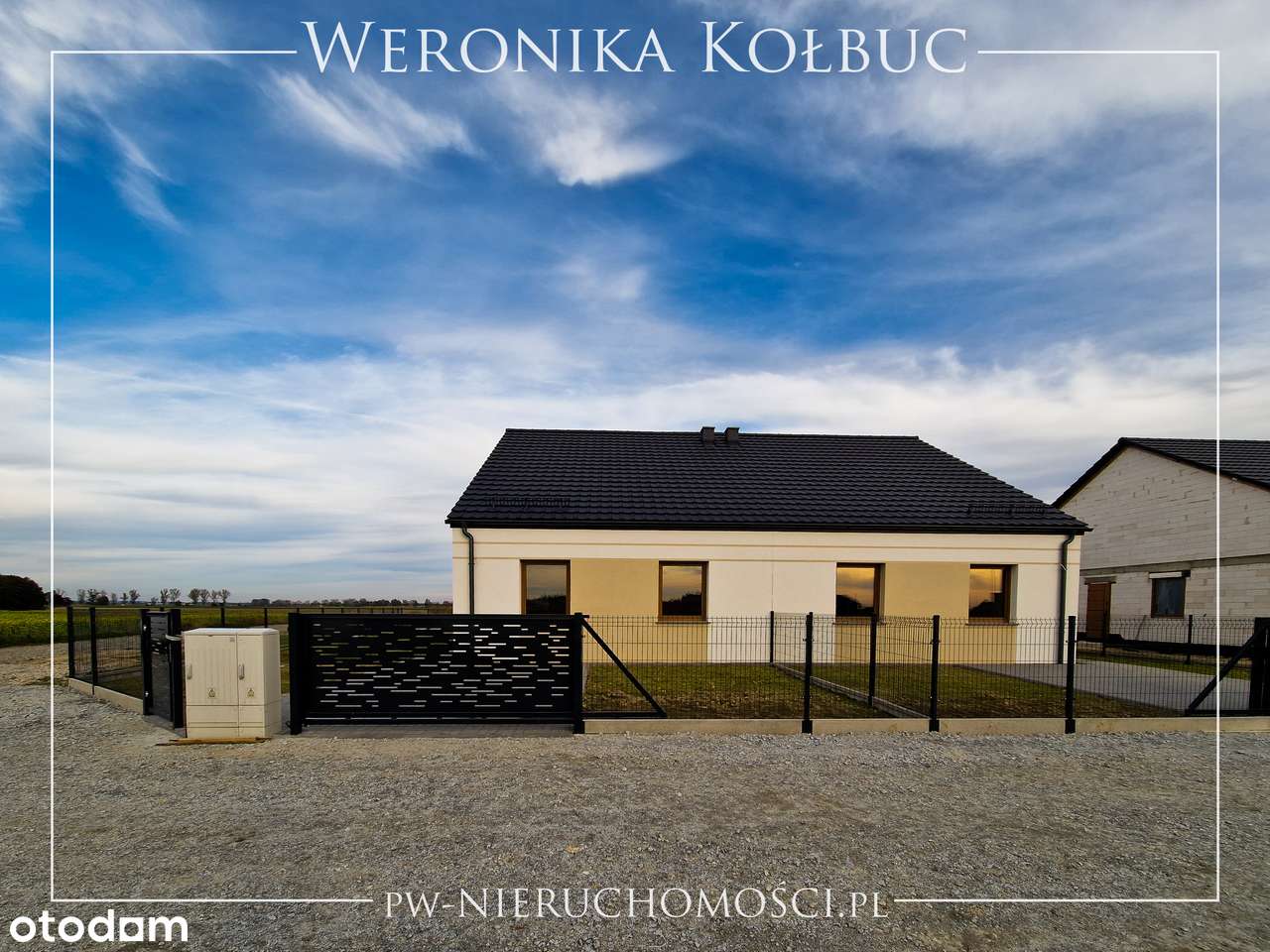 Domy parterowe pod Oleśnicą. Gotowe. Cisza i spokój.-1