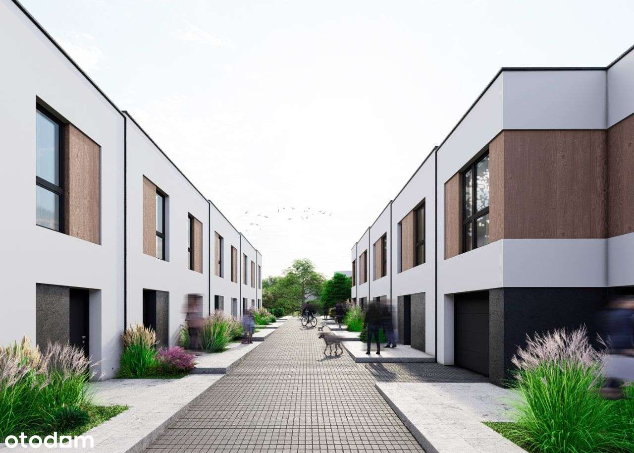 Dom szeregowy z ogródkiem Tychy Centrum-2